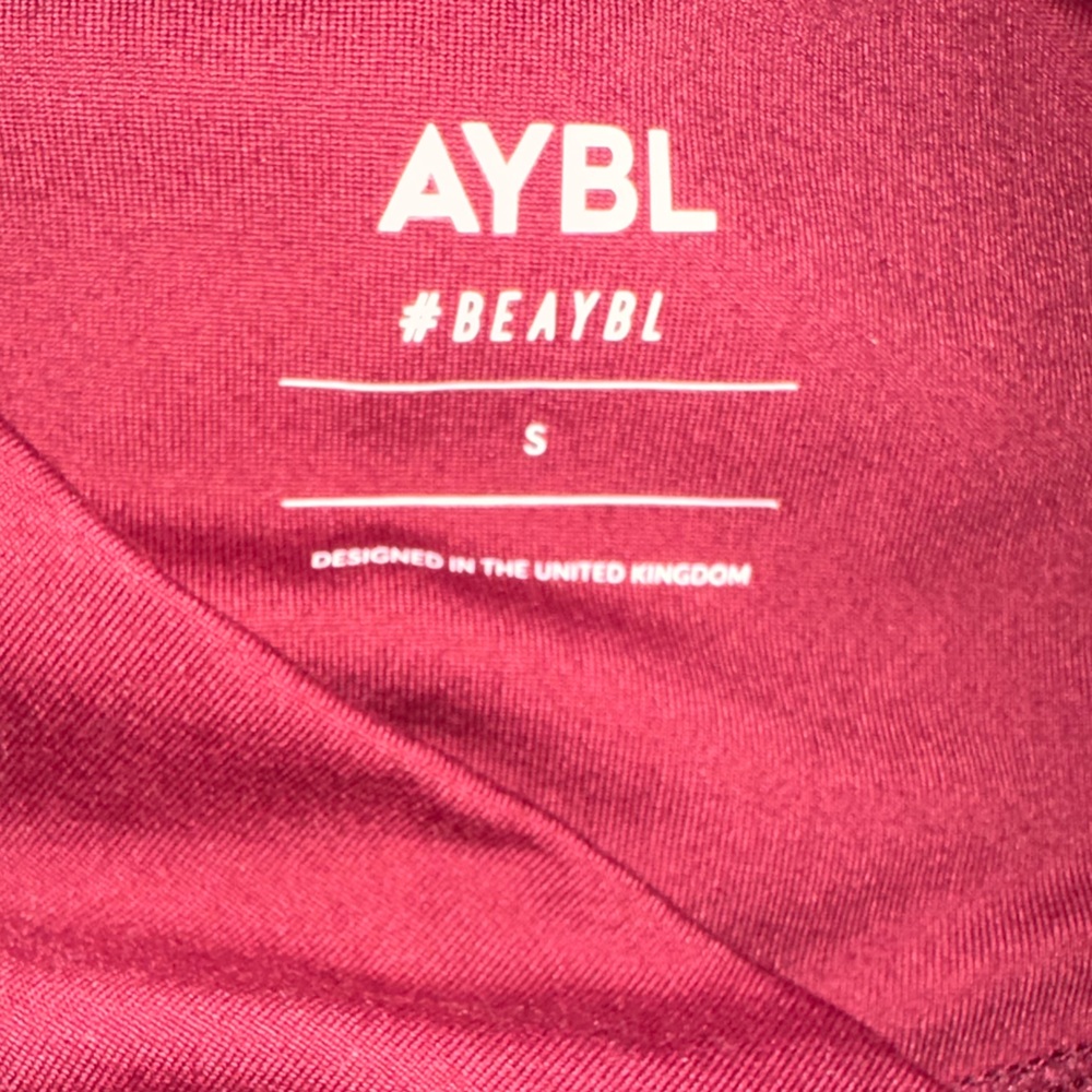 AYBL leggings -MAROON - Picture 4 of 4